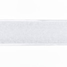Selbstklebendes Klettband, 20 mm, weiß, Flauschseite