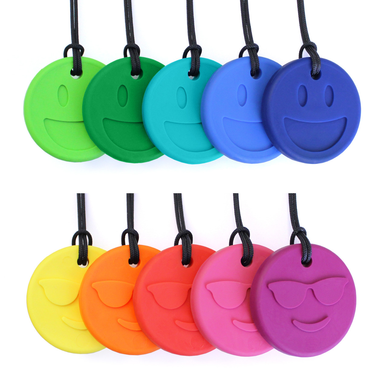 Smiley Beiß-Anhänger