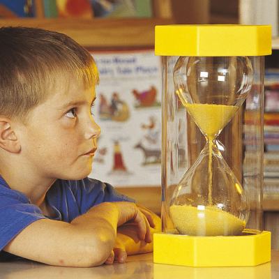 Sanduhr Giga – in 3 Zeiten/Farben - 3 minuten, gelb