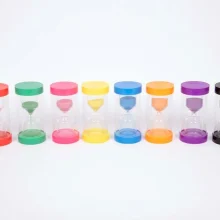 Große Sanduhr - verschiedene Zeiten