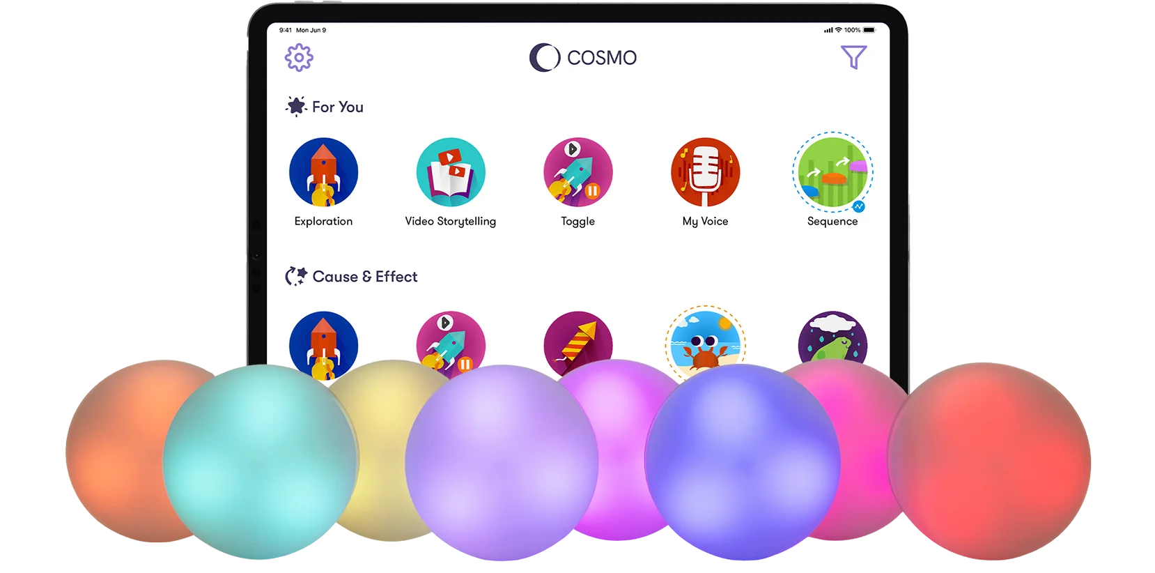Cosmo Learning System – interaktives Lernen, Bewegen und Kommunizieren