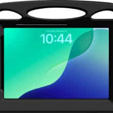 Big Grips LIFT Griffhülle & Ständer für iPad Air 4/5 & Pro 10,9–11" - schwarz