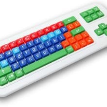 Clevy AZERTY-Tastatur 3 – Tri-Mode (USB | Bluetooth | SimplyWorks)