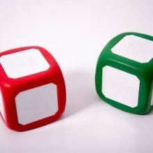 Magnetischer beschreibbarer Würfel, groß