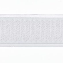 Selbstklebendes Klettband, 16 mm, weiß, Hakenseite