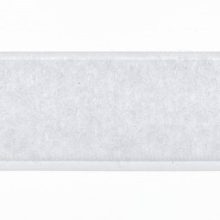 Selbstklebendes Klettband, 16 mm, weiß, Flauschseite