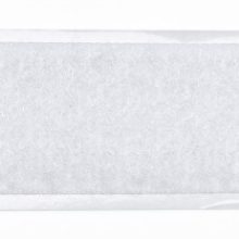 Selbstklebendes Klettband, 20 mm, weiß, Flauschseite