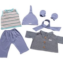 Joyk Kleidungsset Denim-Look