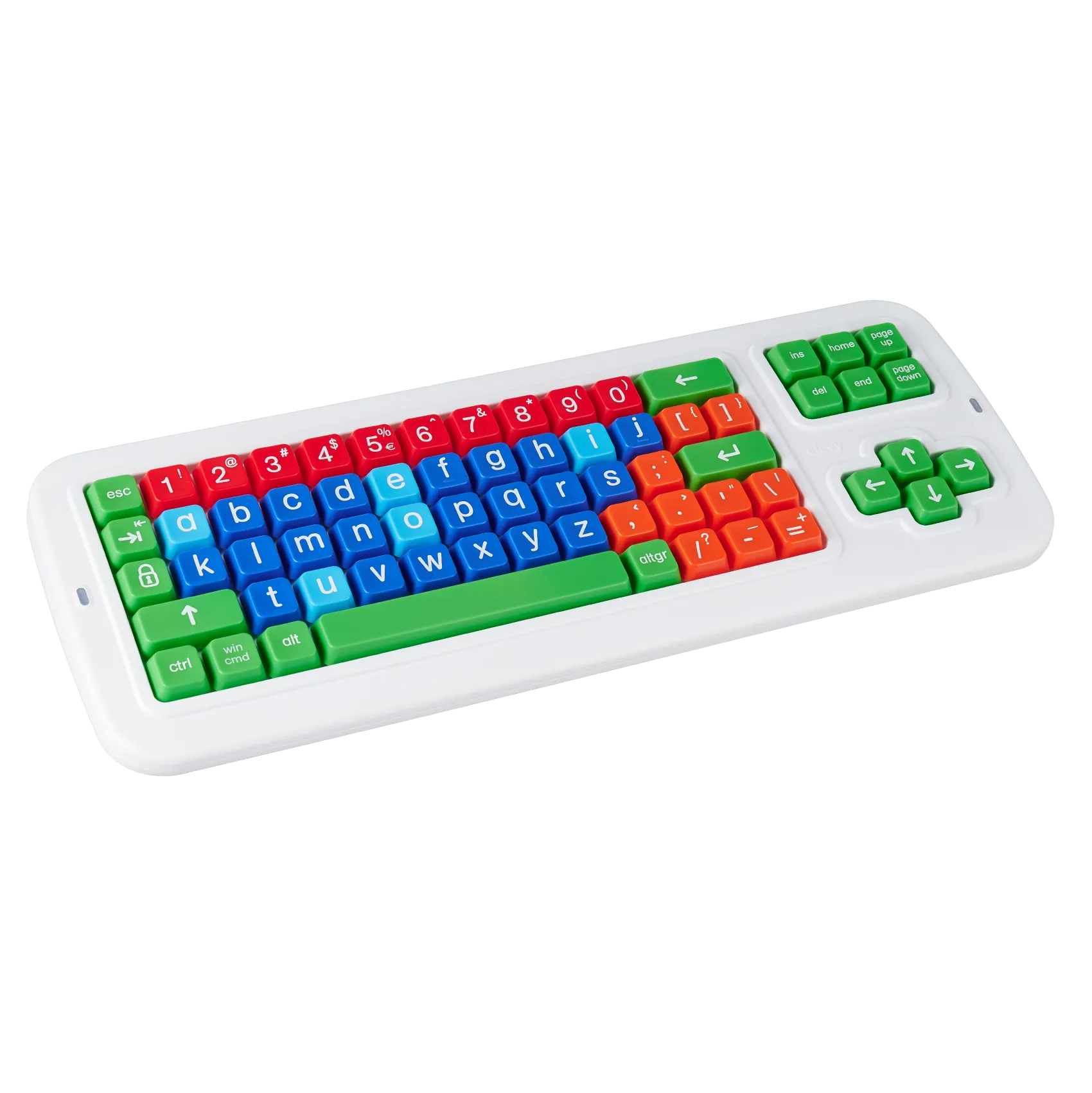Clevy QWERTY-Tastatur 3 – Tri-Mode (USB | Bluetooth | SimplyWorks)