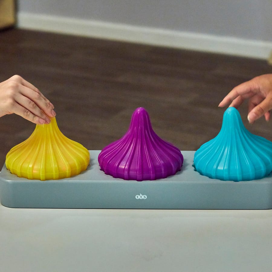 Sensorische, leuchtende Kreisel – Twist & Turn Tops Set