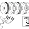 Sensorische, leuchtende Stapelscheiben – „Glow & Texture Discs“-Set – Bild 7