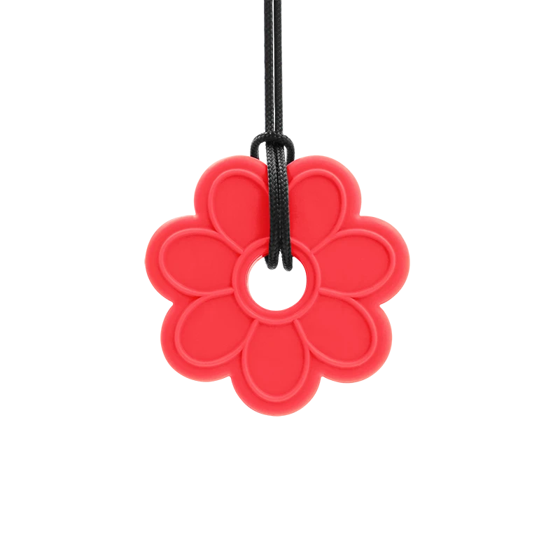 ARK Blume – Beißkette - rot, Weich