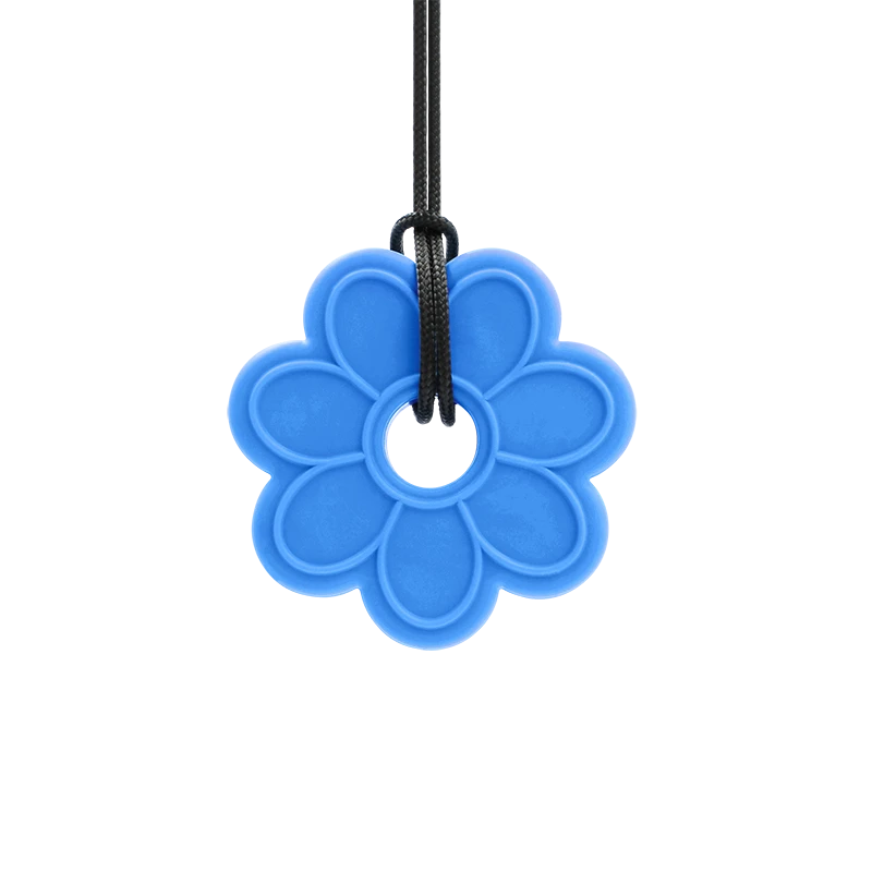 ARK Blume – Beißkette - blau, Schwer