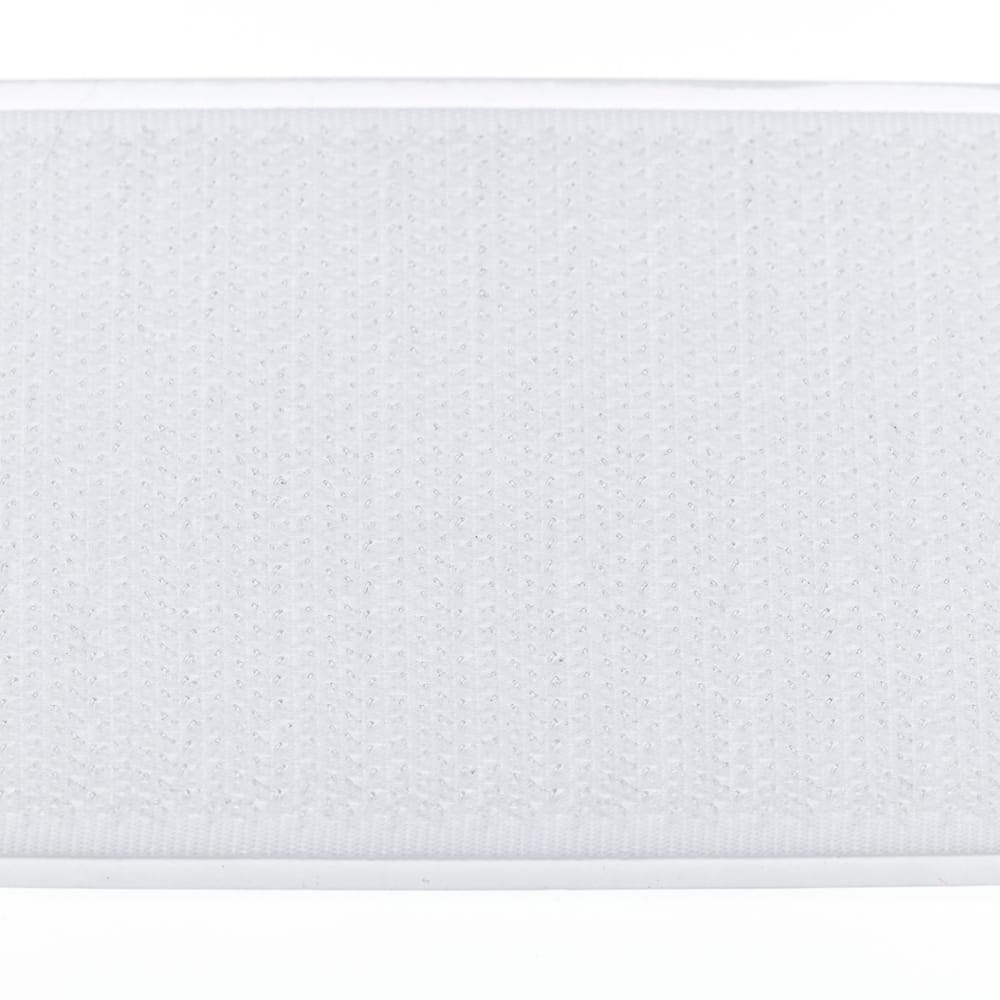 Selbstklebendes Klettband, 50 mm, weiß